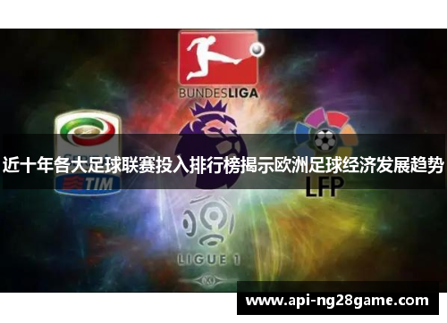 近十年各大足球联赛投入排行榜揭示欧洲足球经济发展趋势