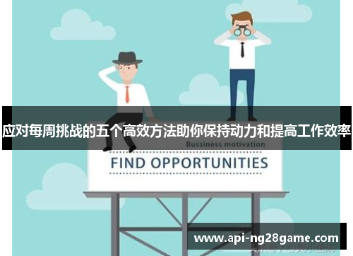 应对每周挑战的五个高效方法助你保持动力和提高工作效率